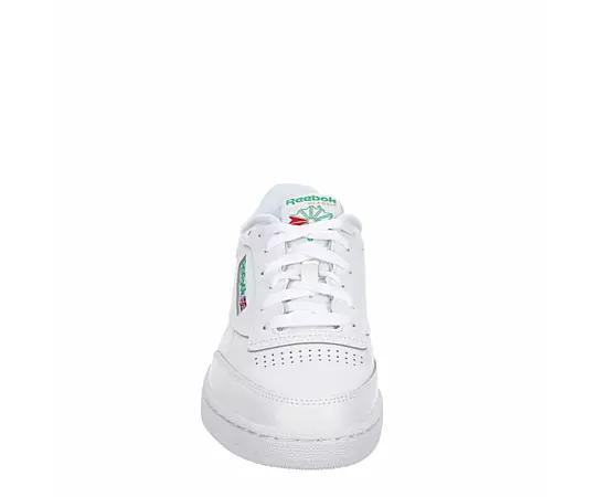 Mens Reebok Club C 85 Athletic Shoe - White / Green Product Image