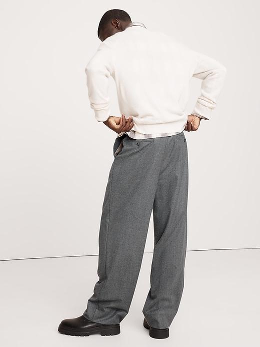 Signature Italian Flannel Wide-Leg Pant Product Image