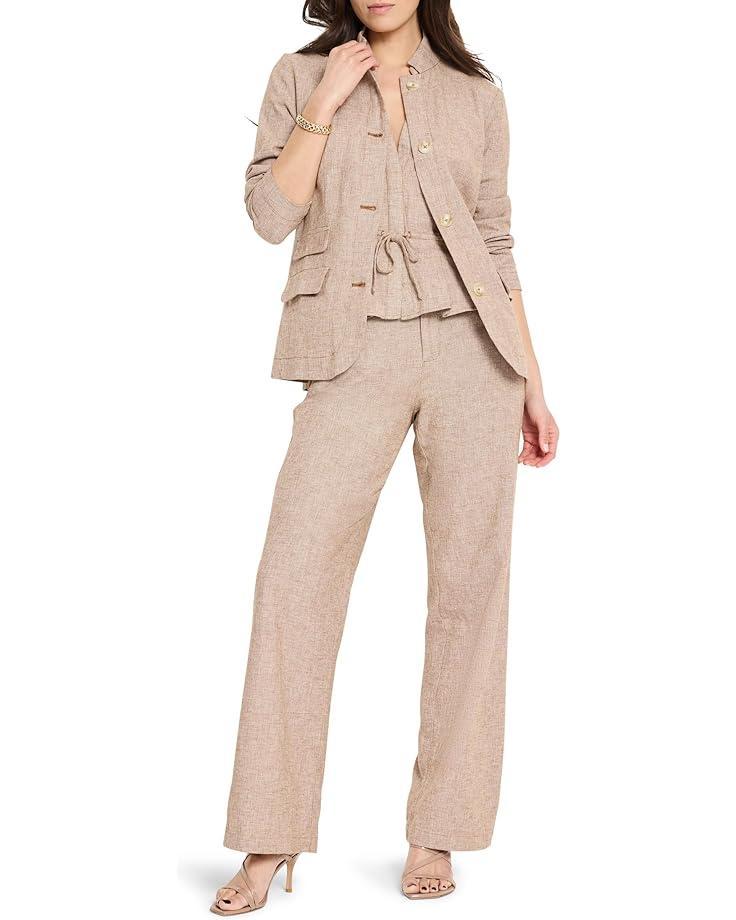 31" Seasonless Cotton Wide-Leg Trousers Product Image