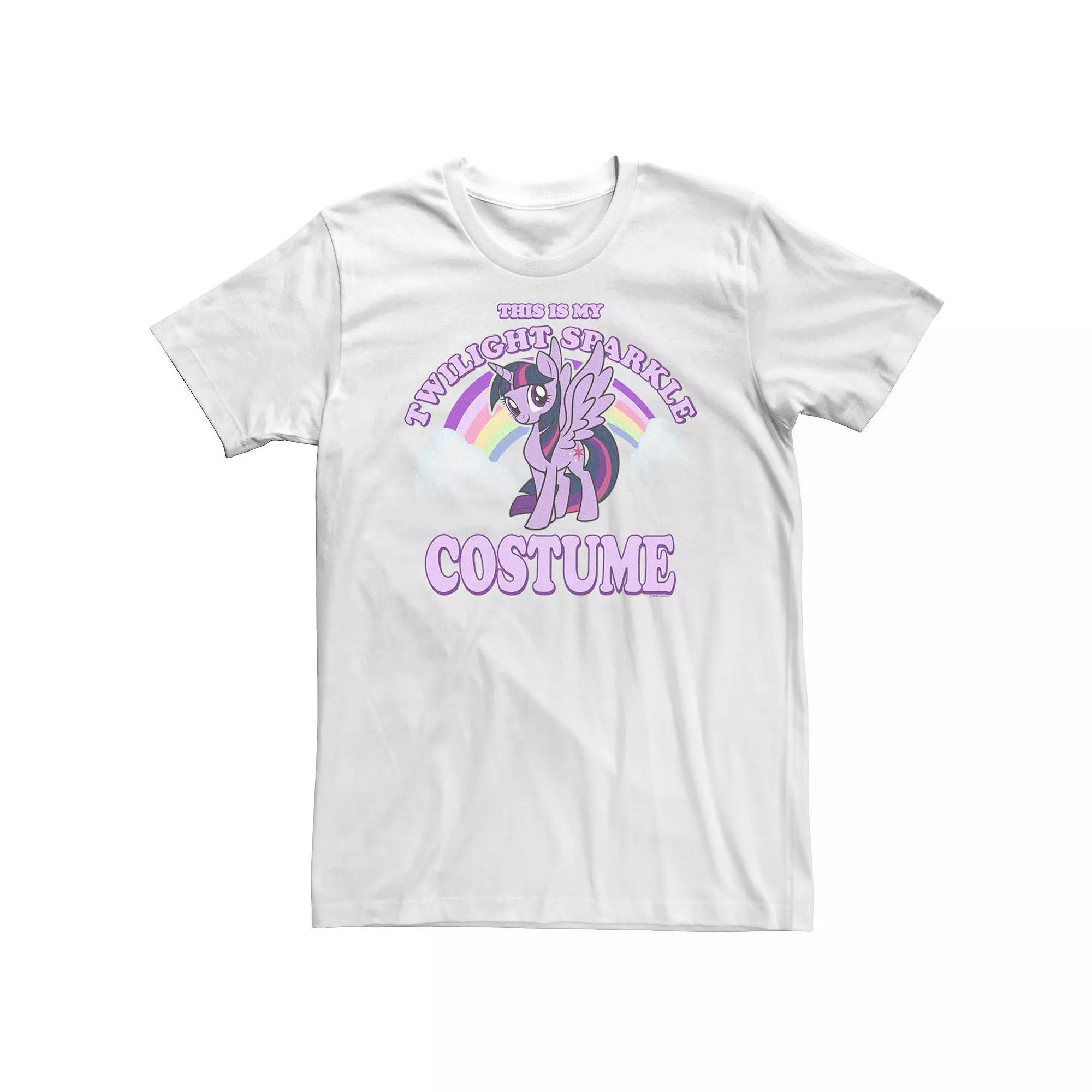 Big & Tall My Little Pony Twilight Sparkle Halloween Costume Tee, Men's, Size: 4XL Tall, White Product Image