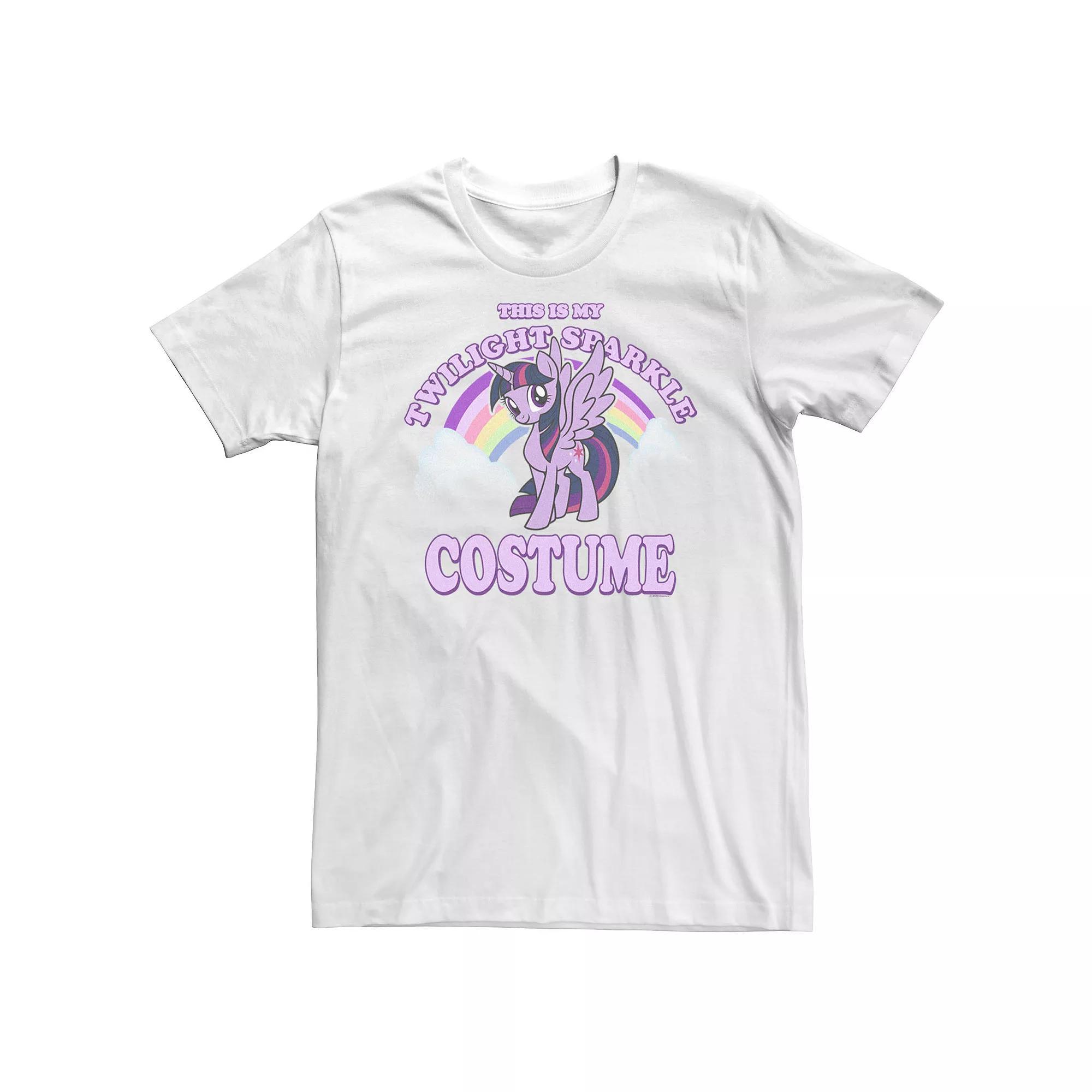 Big & Tall My Little Pony Twilight Sparkle Halloween Costume Tee, Men's, Size: 4XL Tall, White Product Image