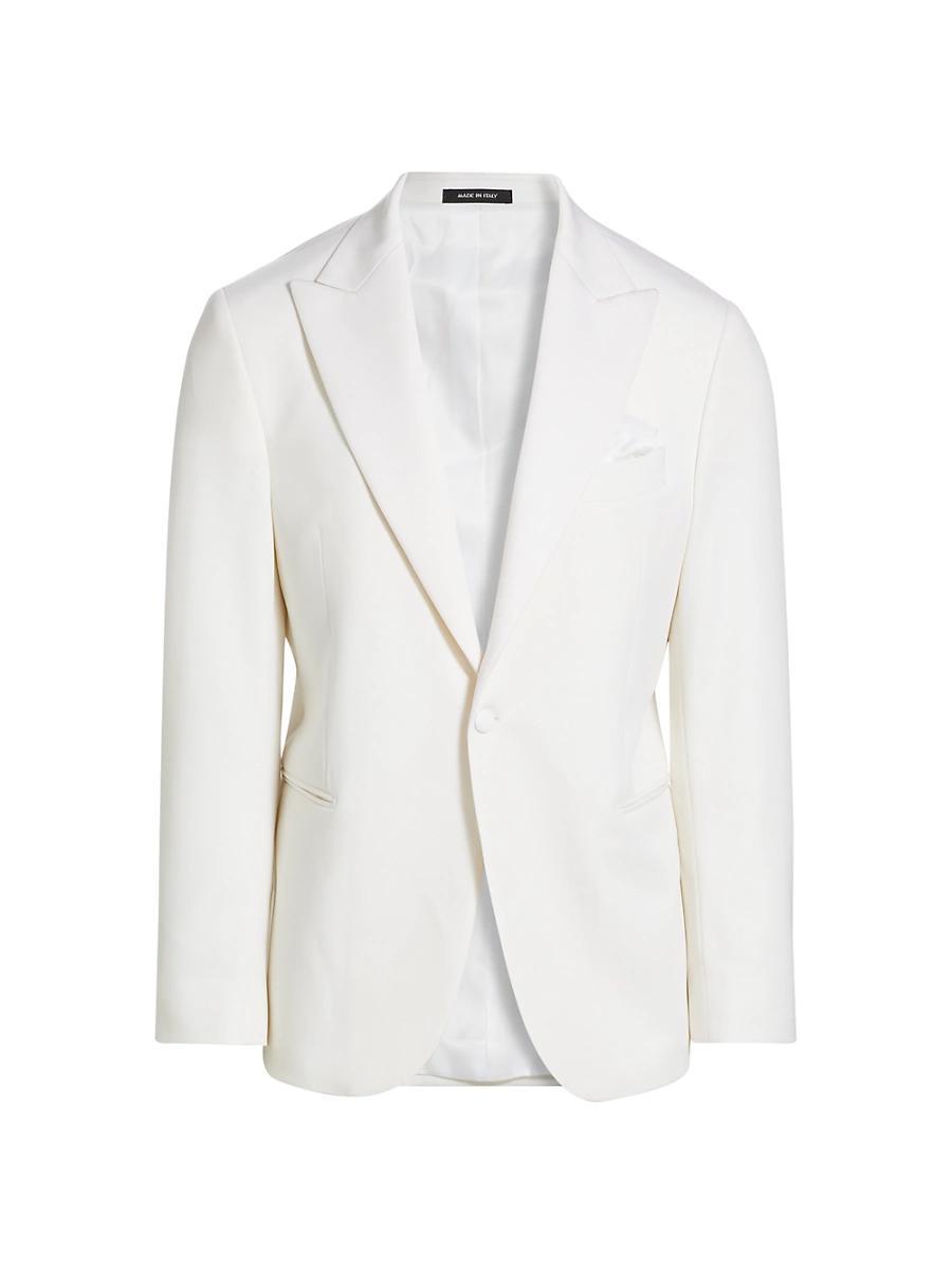 Mens COLLECTION Wool Single-Breasted Blazer Product Image