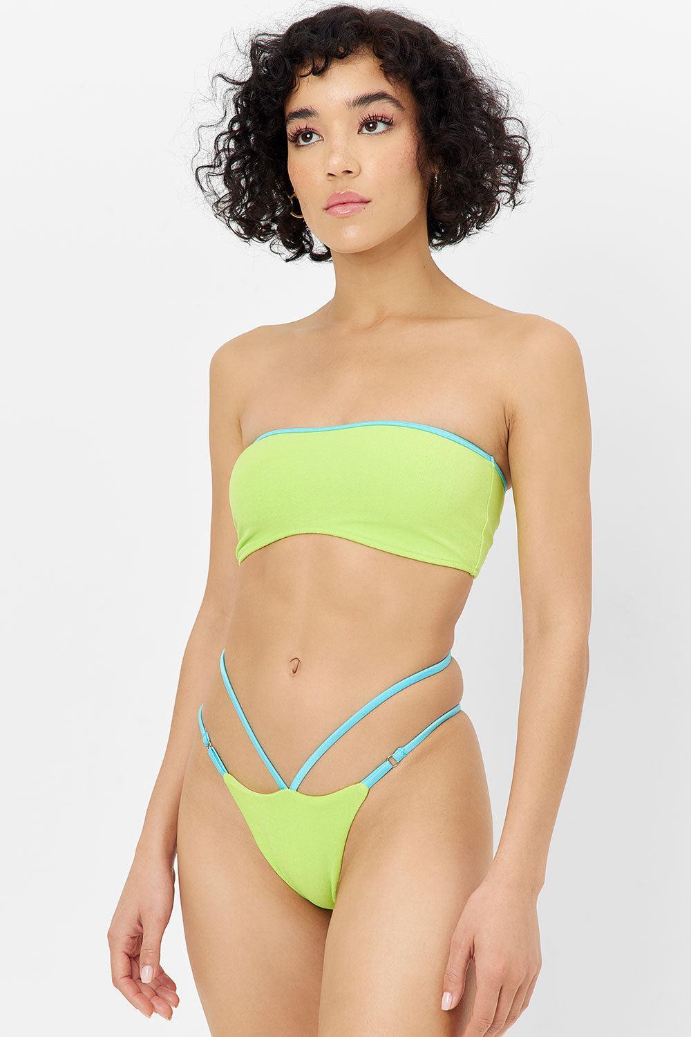 Jean Terry Bandeau Bikini Top - Siren Product Image