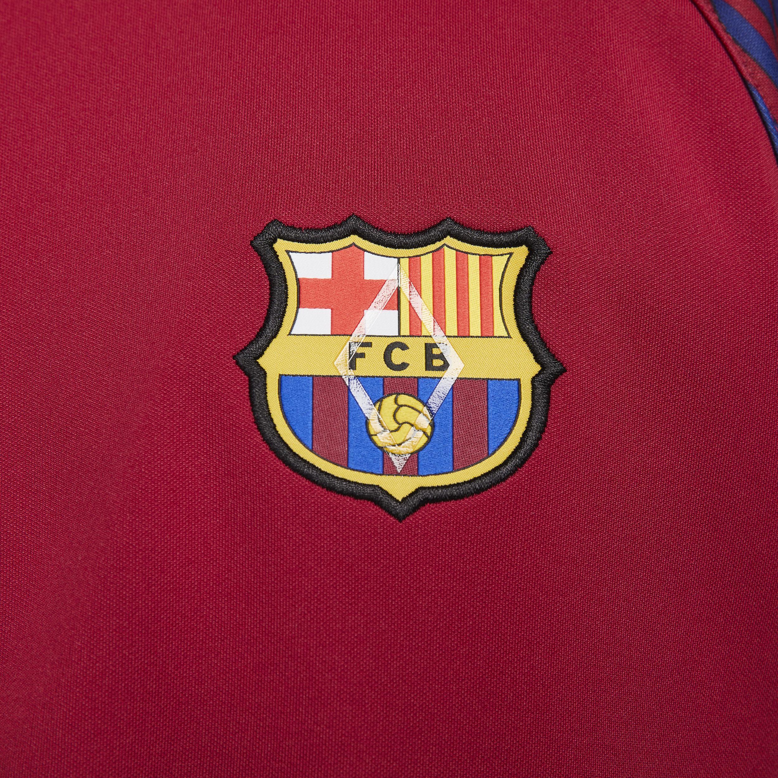 Men's Nike Red Barcelona 2023/24 Academy Pro Anthem Raglan Performance Full-Zip Jacket, Size: 2XL, Bar Red Product Image