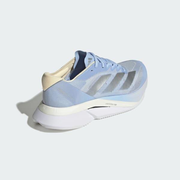 adidas Adizero Boston 12 Shoes Dash Grey 9.5 Womens Product Image
