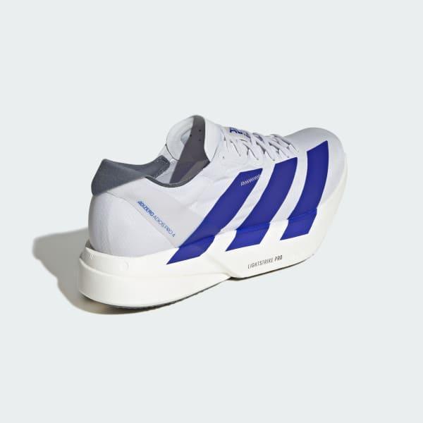 adidas Adizero Adios Pro 4 Shoes Lucid Blue 7 Mens Product Image