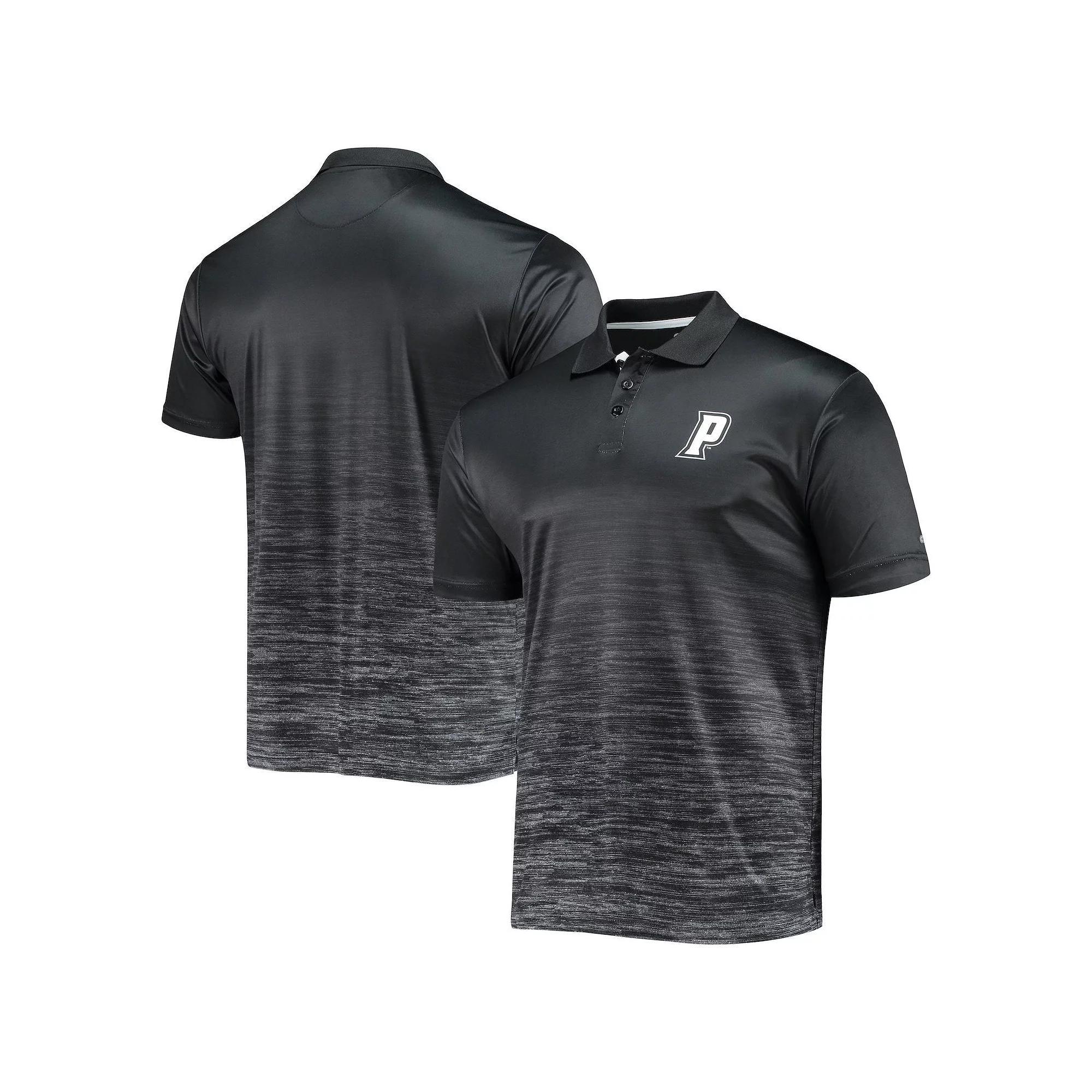 Men's Colosseum Black Providence Friars Marshall Polo, Size: 2XL, Prv Black Product Image