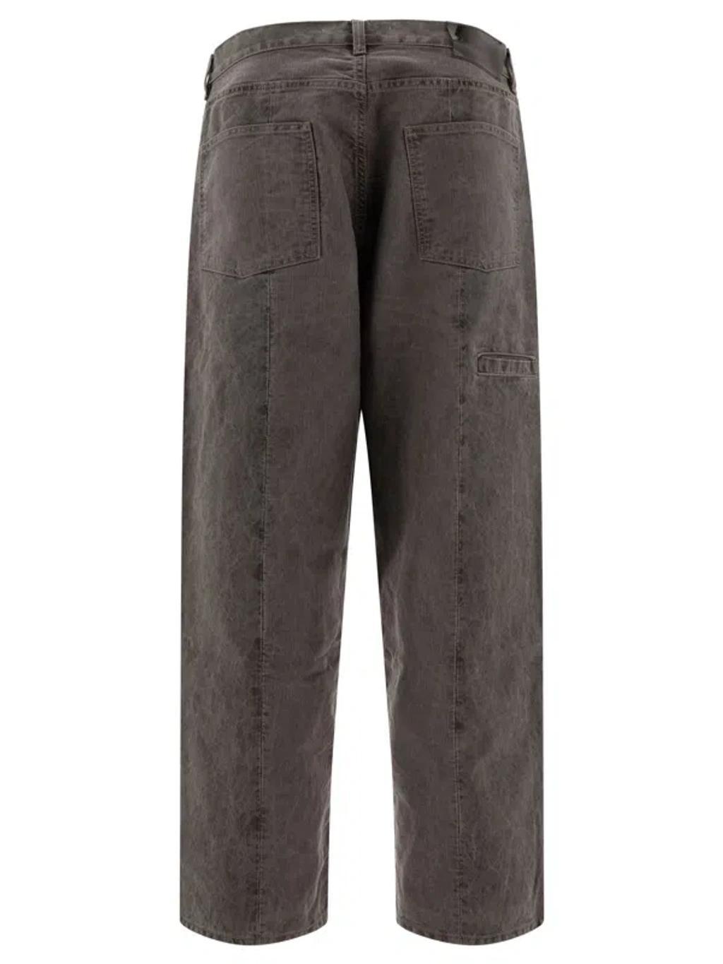 OUR LEGACY Fatigue Cut Jeans In Green Product Image