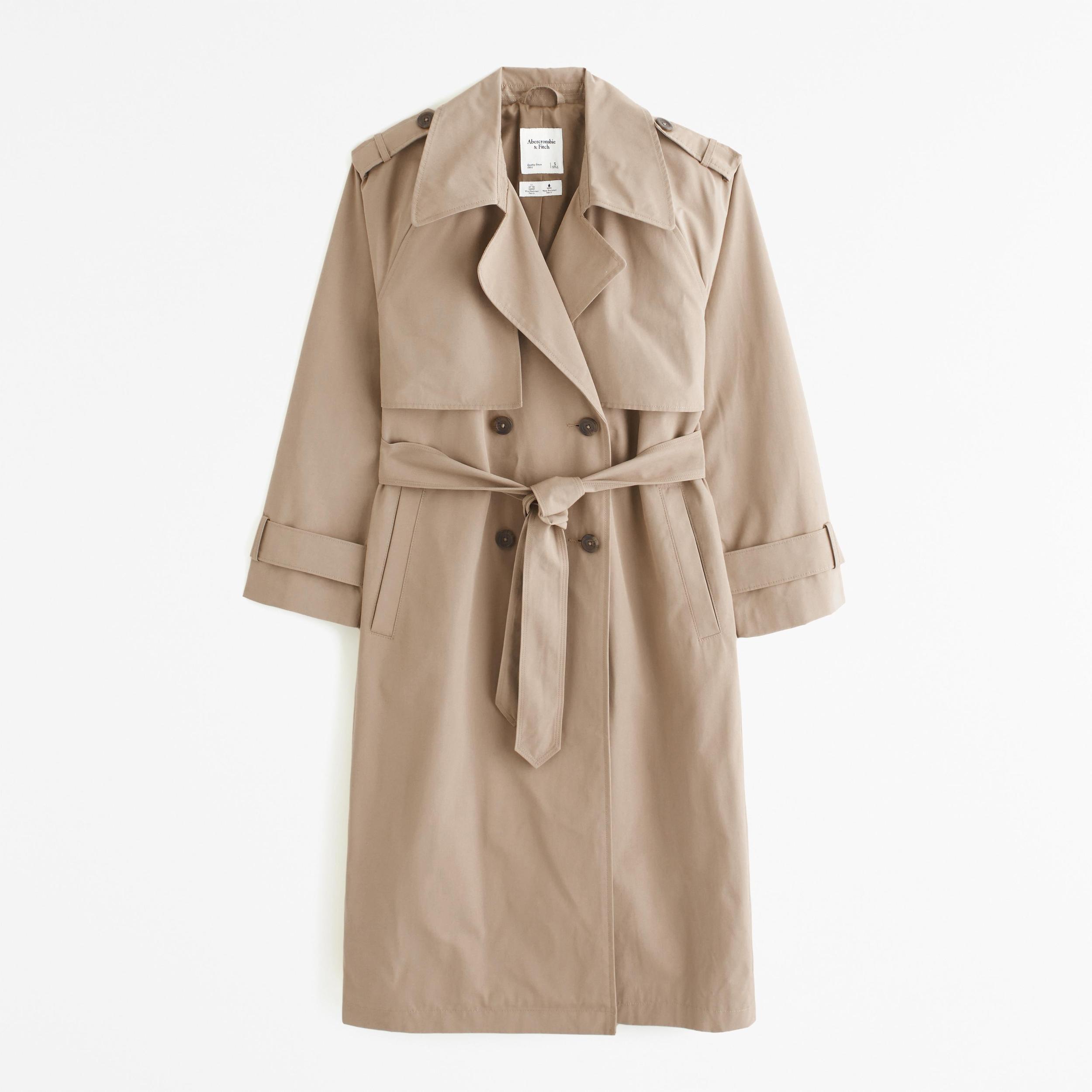 Classic Long Trench Coat Product Image