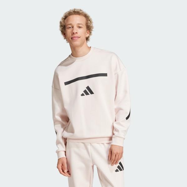 adidas New adidas Z.N.E. Sweatshirt Black XL Mens Product Image