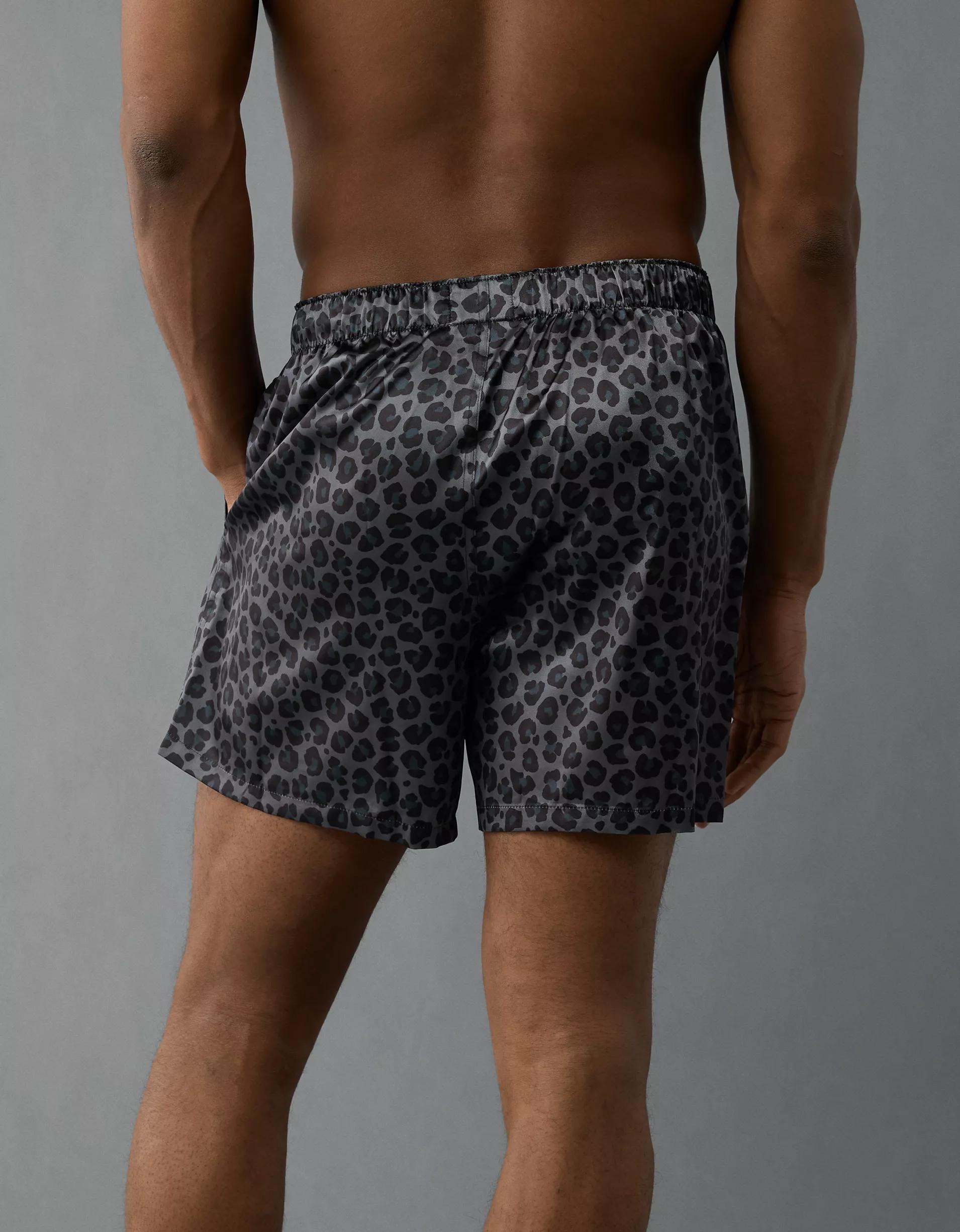 AEO Men's Northern Lights Satin Pocket Boxer Short Product Image