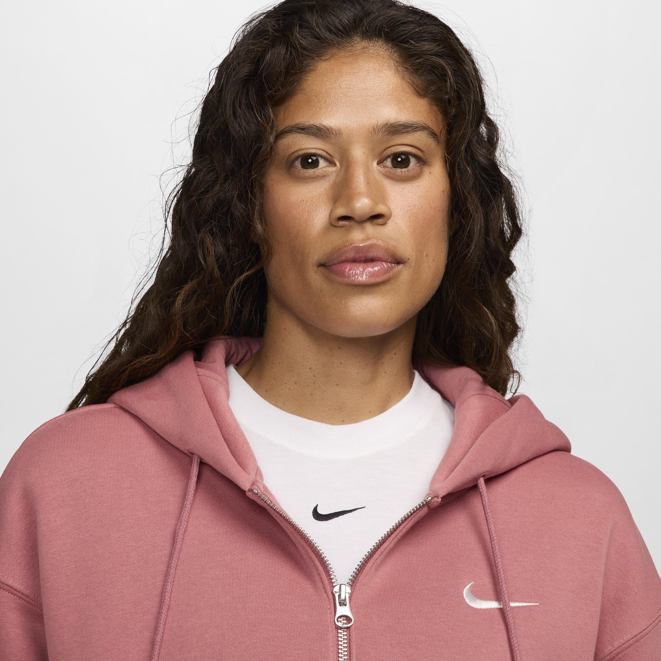 Women's Nike Sportswear Phoenix Fleece Oversized Full-Zip Hoodie Product Image