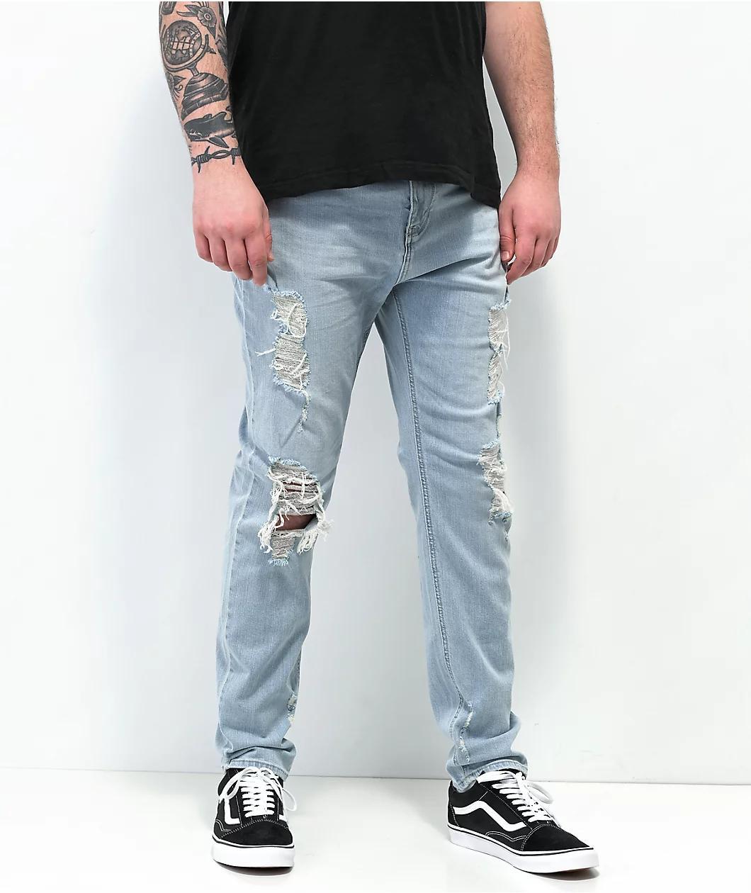 Freeworld Black Denim Skinny Fit Jeans Product Image
