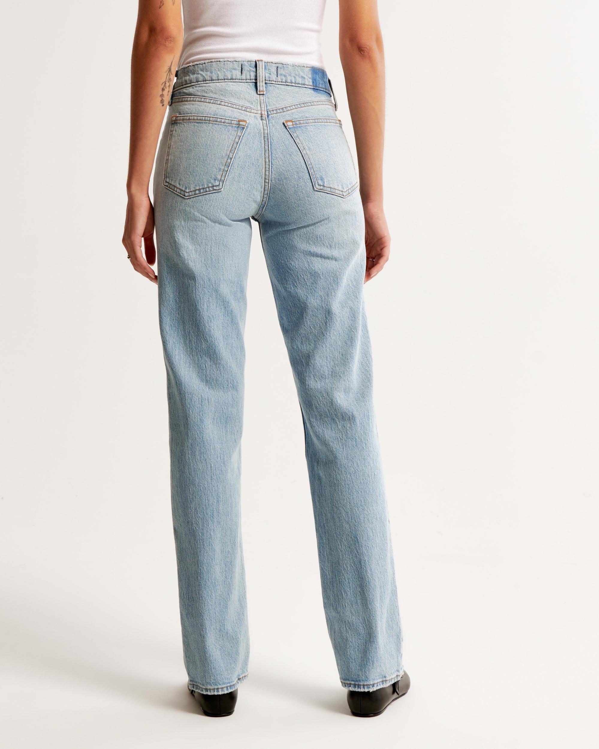 Mid Rise 90s Straight Jean Product Image
