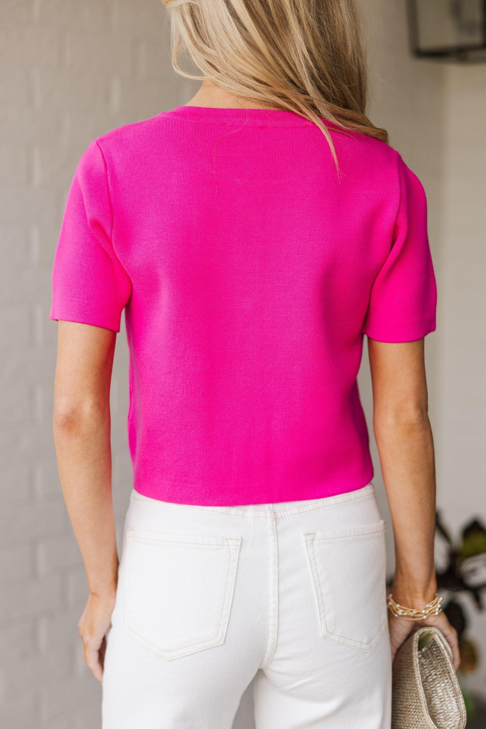 The Traveler Hot Pink Cardigan Female Product Image