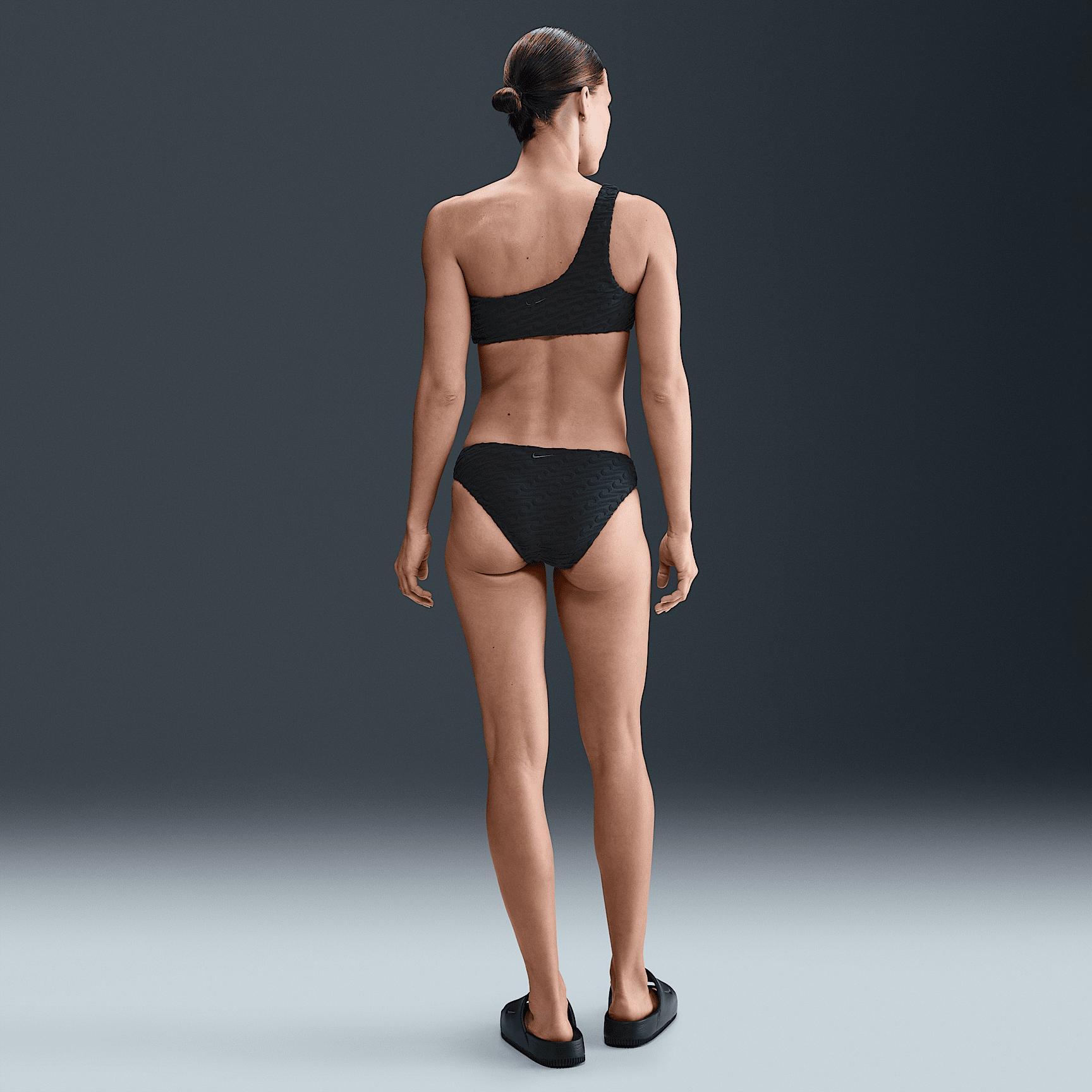 Nike Swim Swoosh Link Women's Terry Hipster Bikini Bottom Product Image