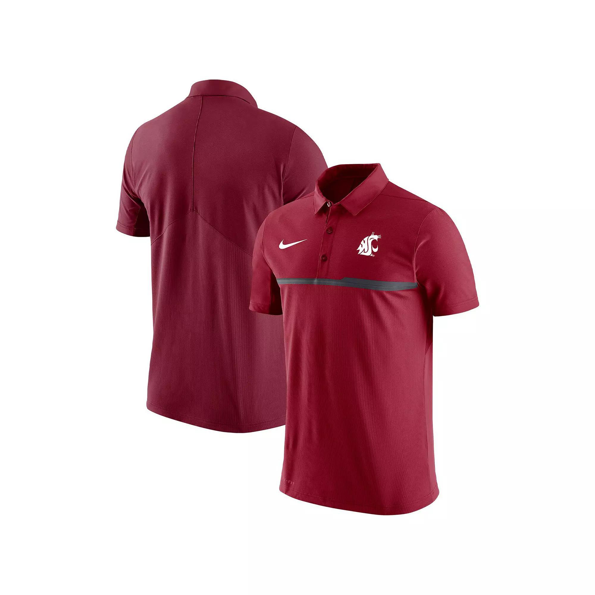 Men's Nike Crimson Alabama Crimson Tide Coaches Performance Polo, Size: Medium, Red Product Image