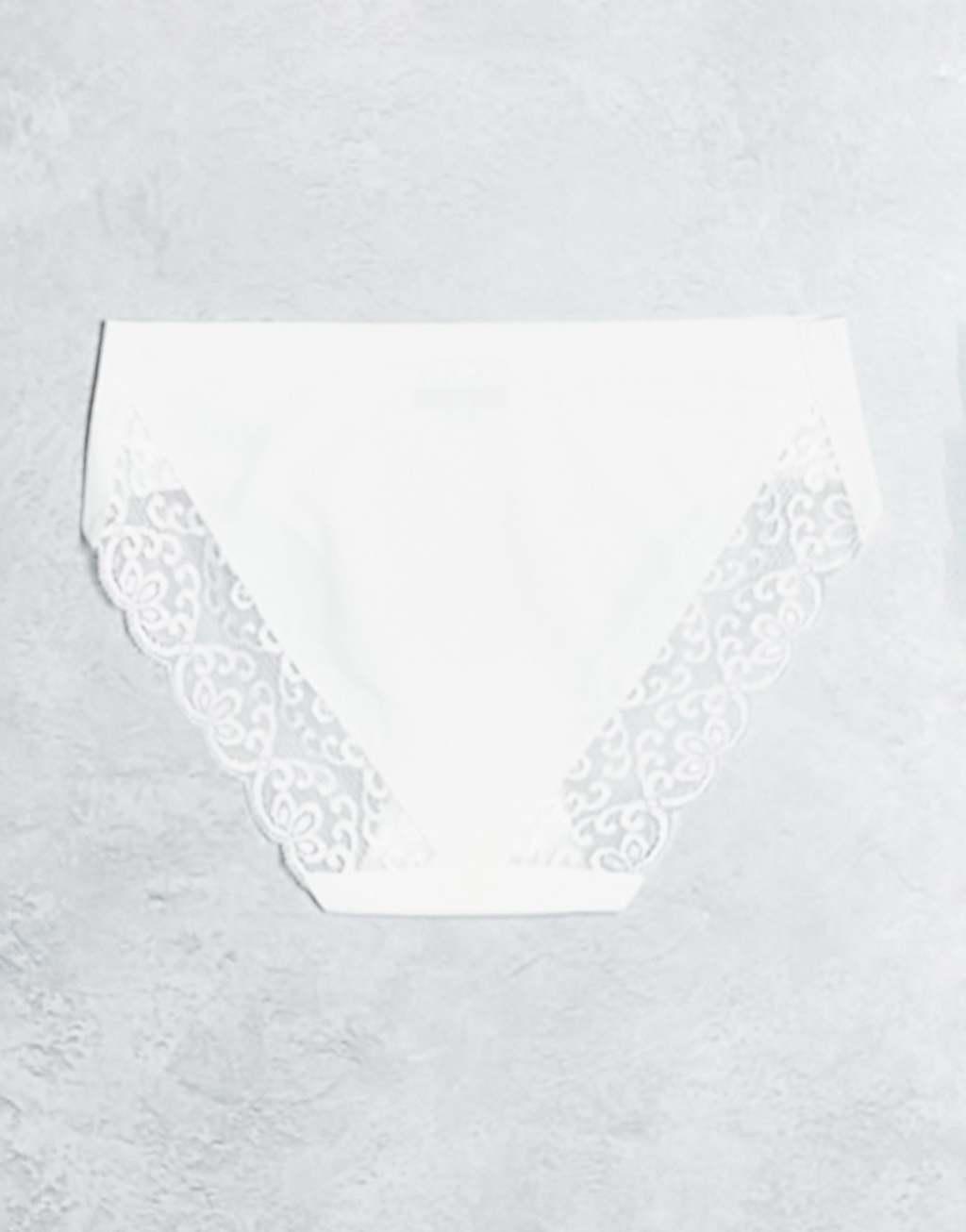 Cotton On seamless lace trim bikini briefs 5 pack-Multi Product Image