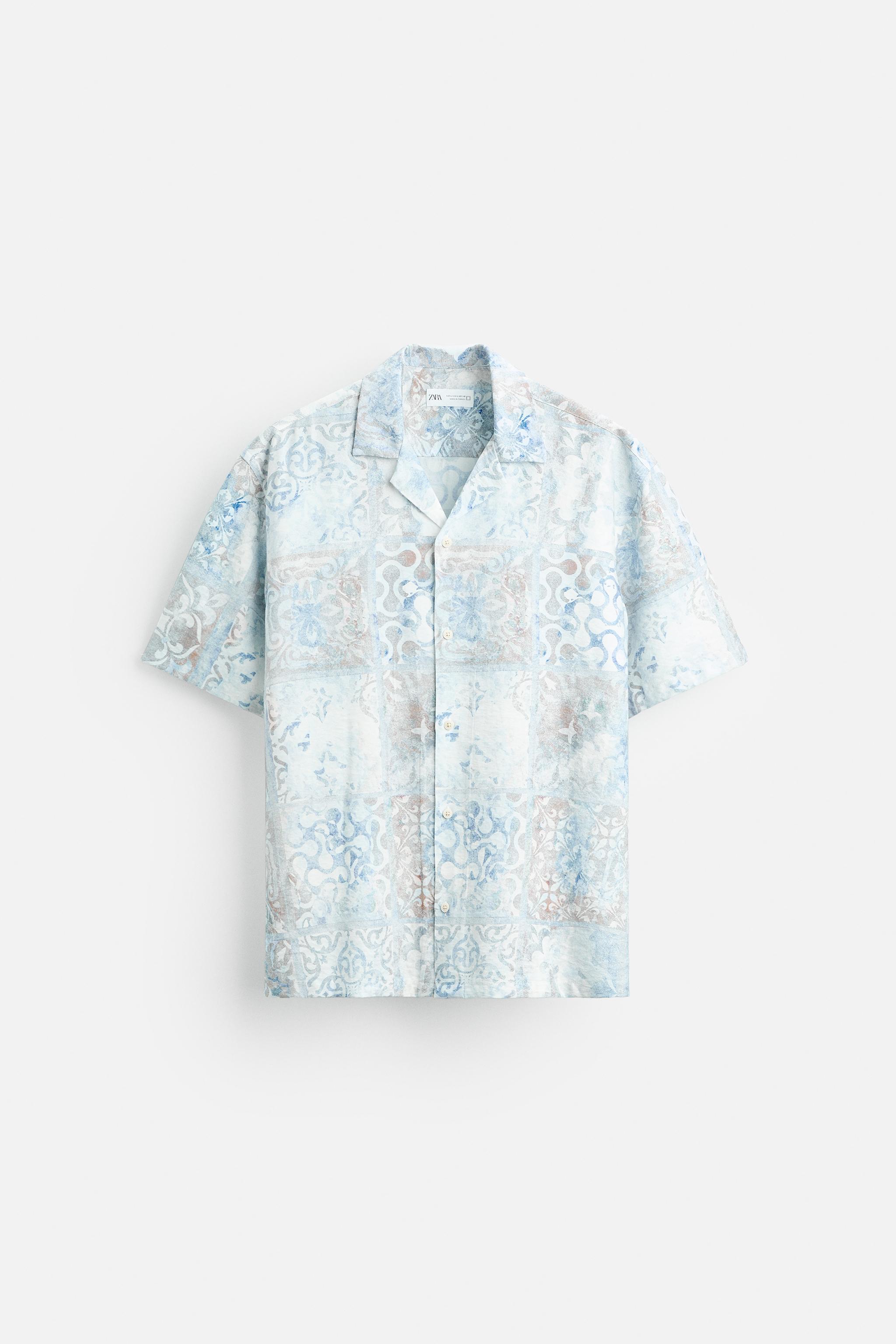 MOSAIC PRINT SHIRT Product Image