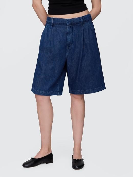 365 High Rise UltraSoft Longline Trouser Shorts Product Image