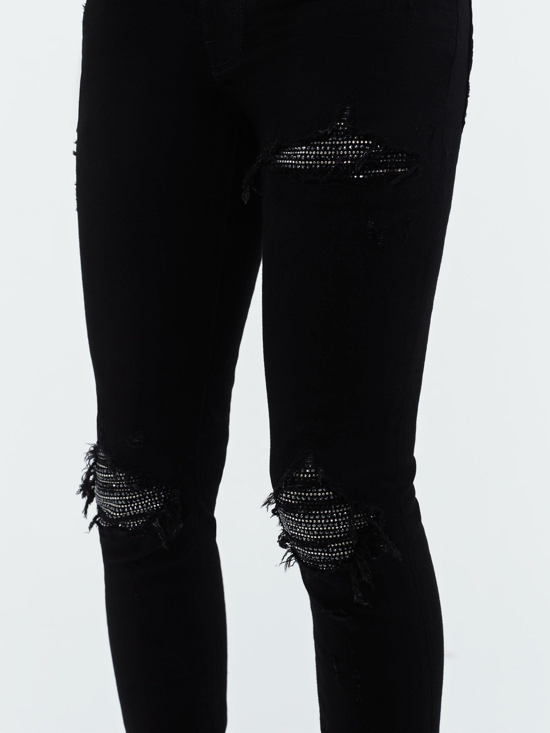 CRYSTAL MX1 JEAN - Black OD Male Product Image