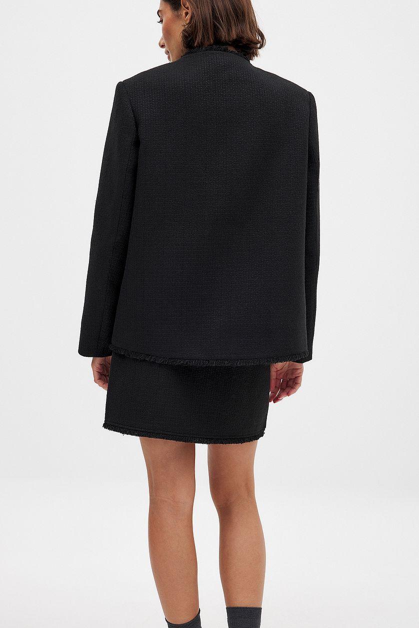 Oversized Tweed Jacket Product Image