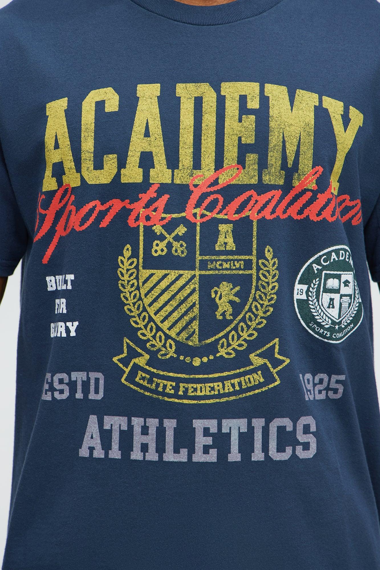 Academy Athletics Short Sleeve Tee - Blue Product Image