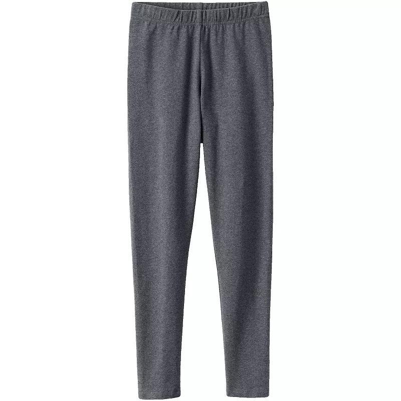 Girls 2-20 Lands' End Tough Cotton Ankle Leggings, Girl's, Size: XXL(18/20), Deep  Blue Product Image