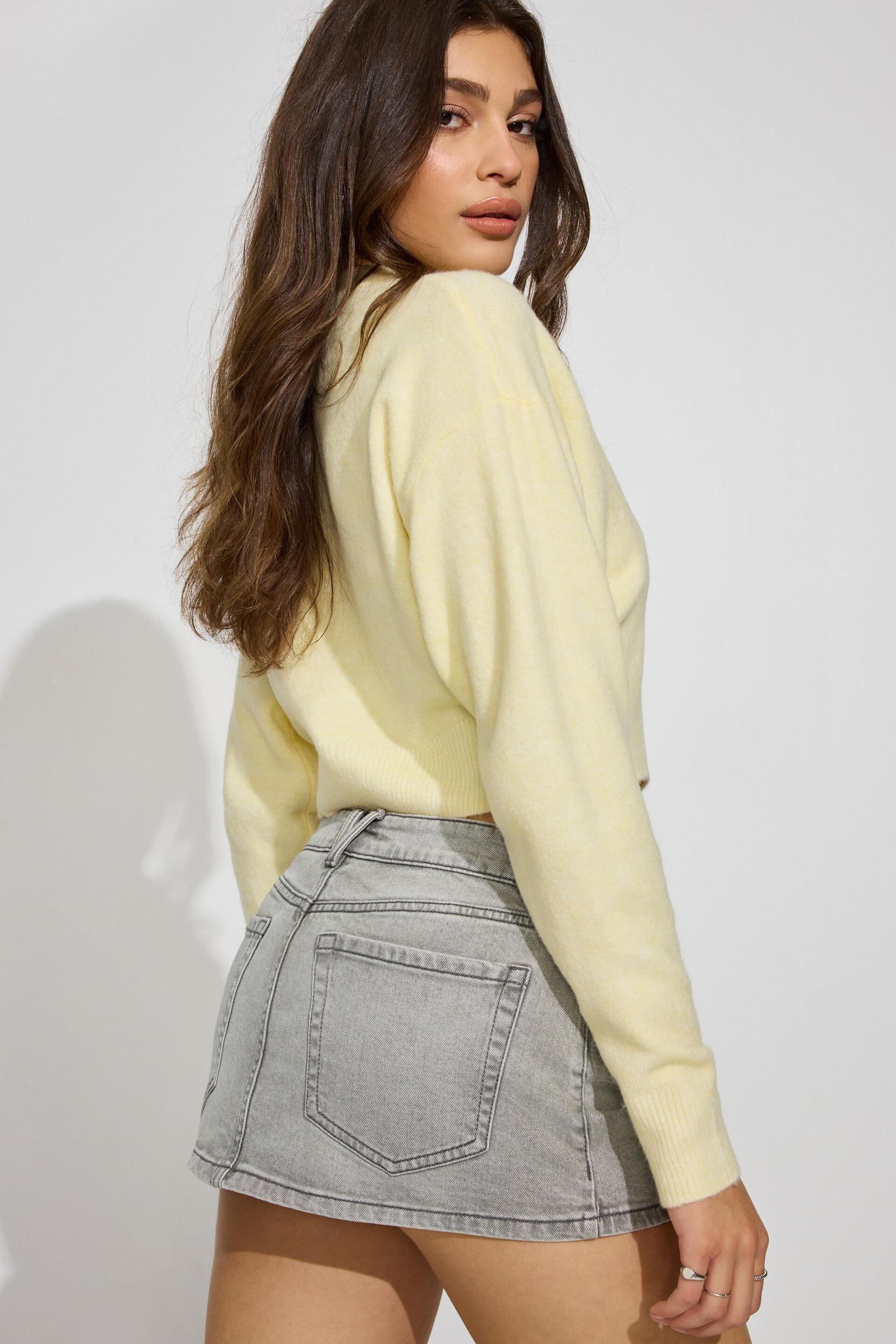 Denim Micro Skort Product Image