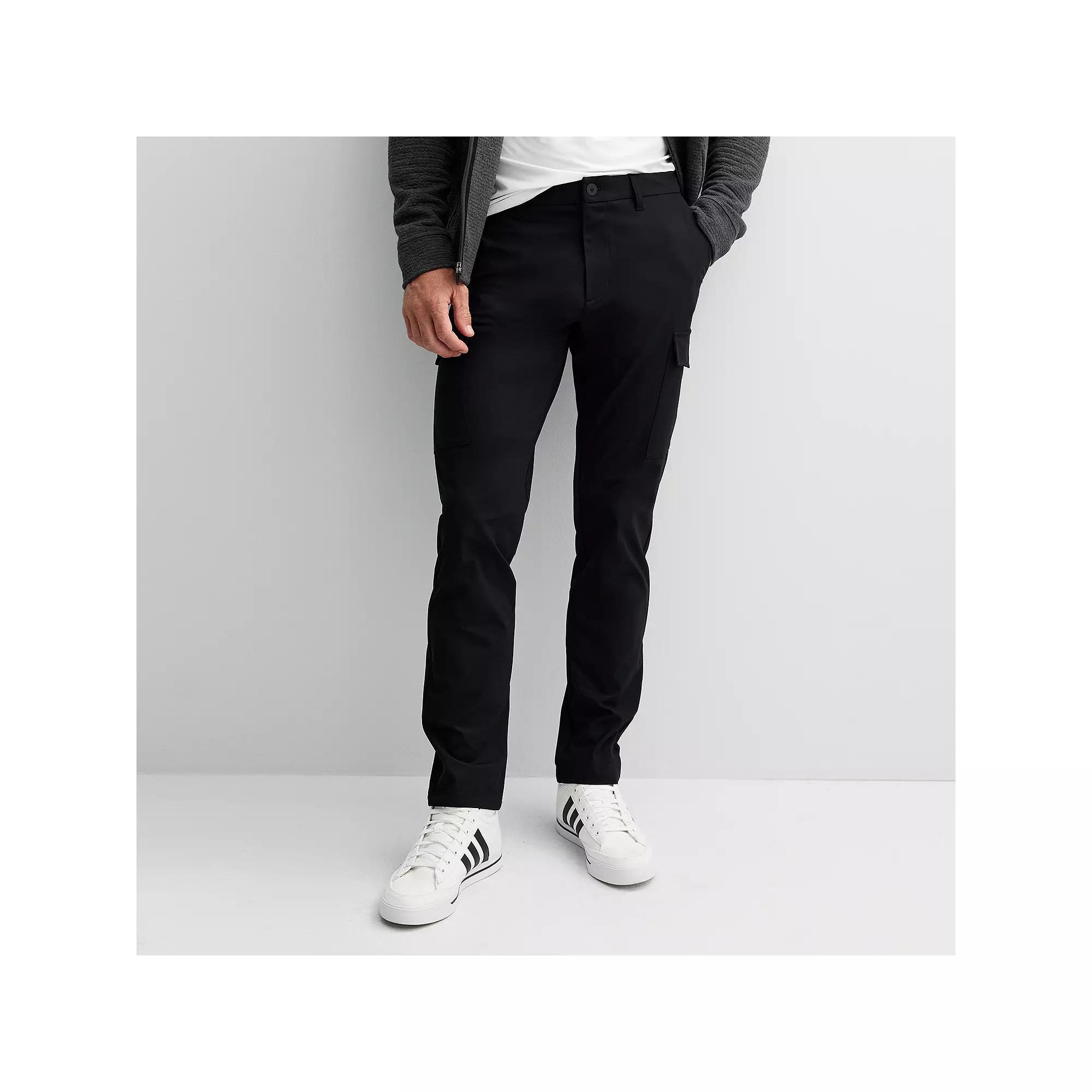 Men's FLX Premium Cargo Pants, Size: 30X34, Black Product Image