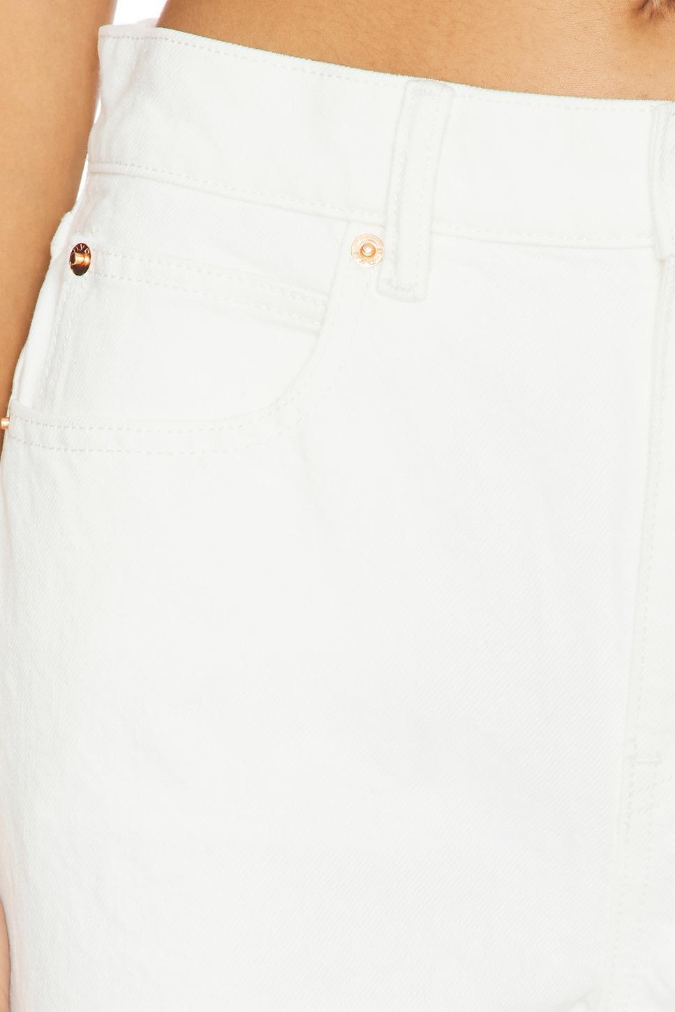 Ez - Mid Rise Relaxed Straight Vintage White Alexander Wang Product Image