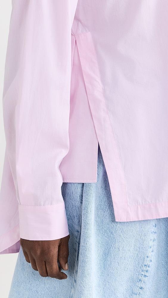 Tibi Shirting Gabe Oversized Shirt | Shopbop Product Image