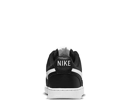 Nike Court Vision Next Nature Men's Low-Top Shoes, Size: 11.5, Black White Black Product Image