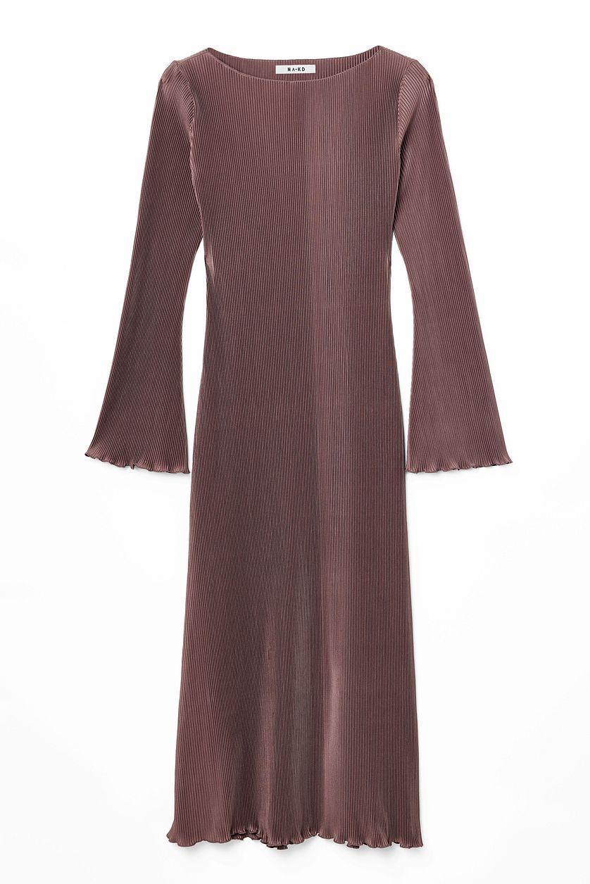Pleated Midi Dress Product Image