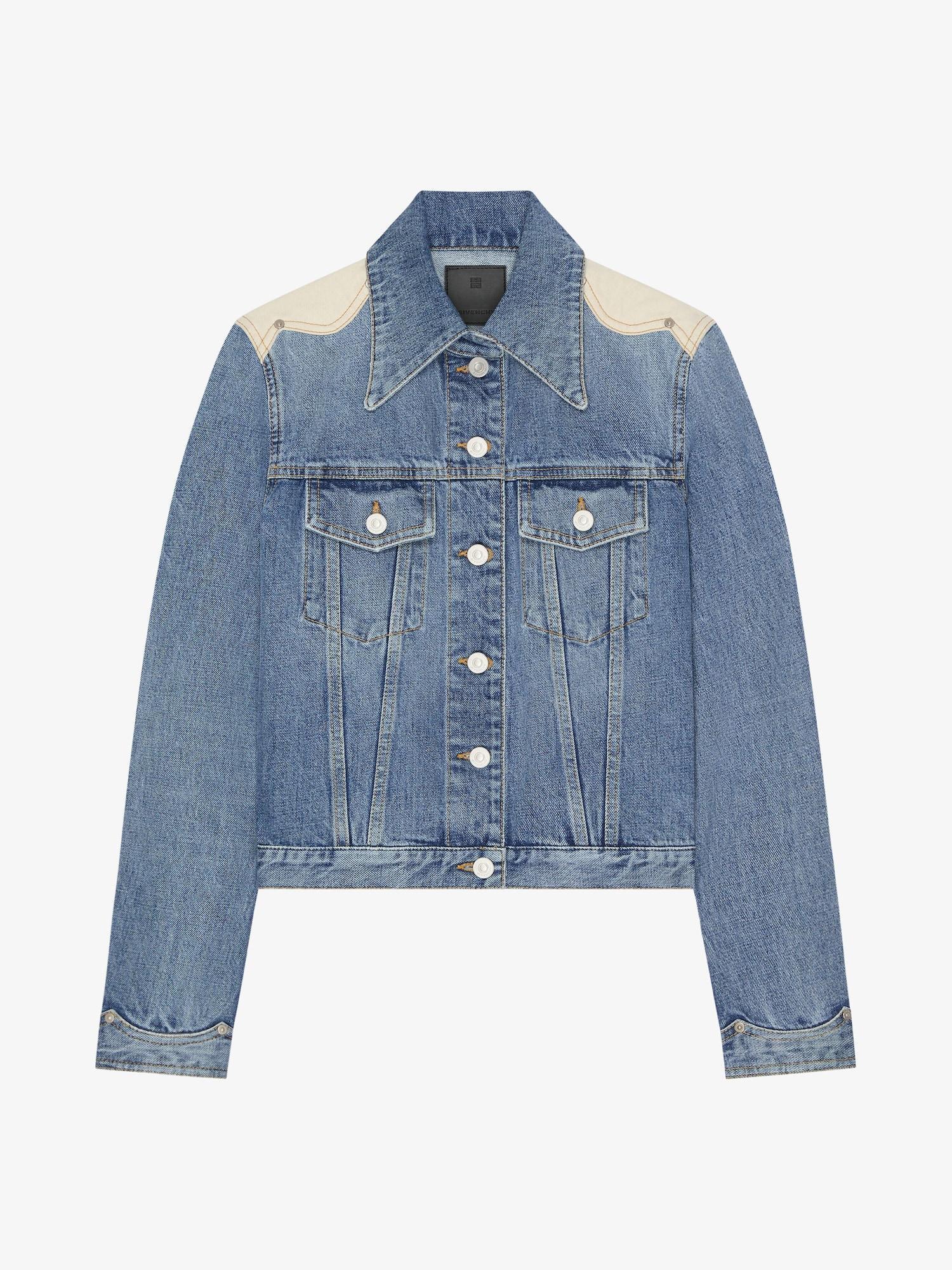 Jacket in denim with yoke Product Image