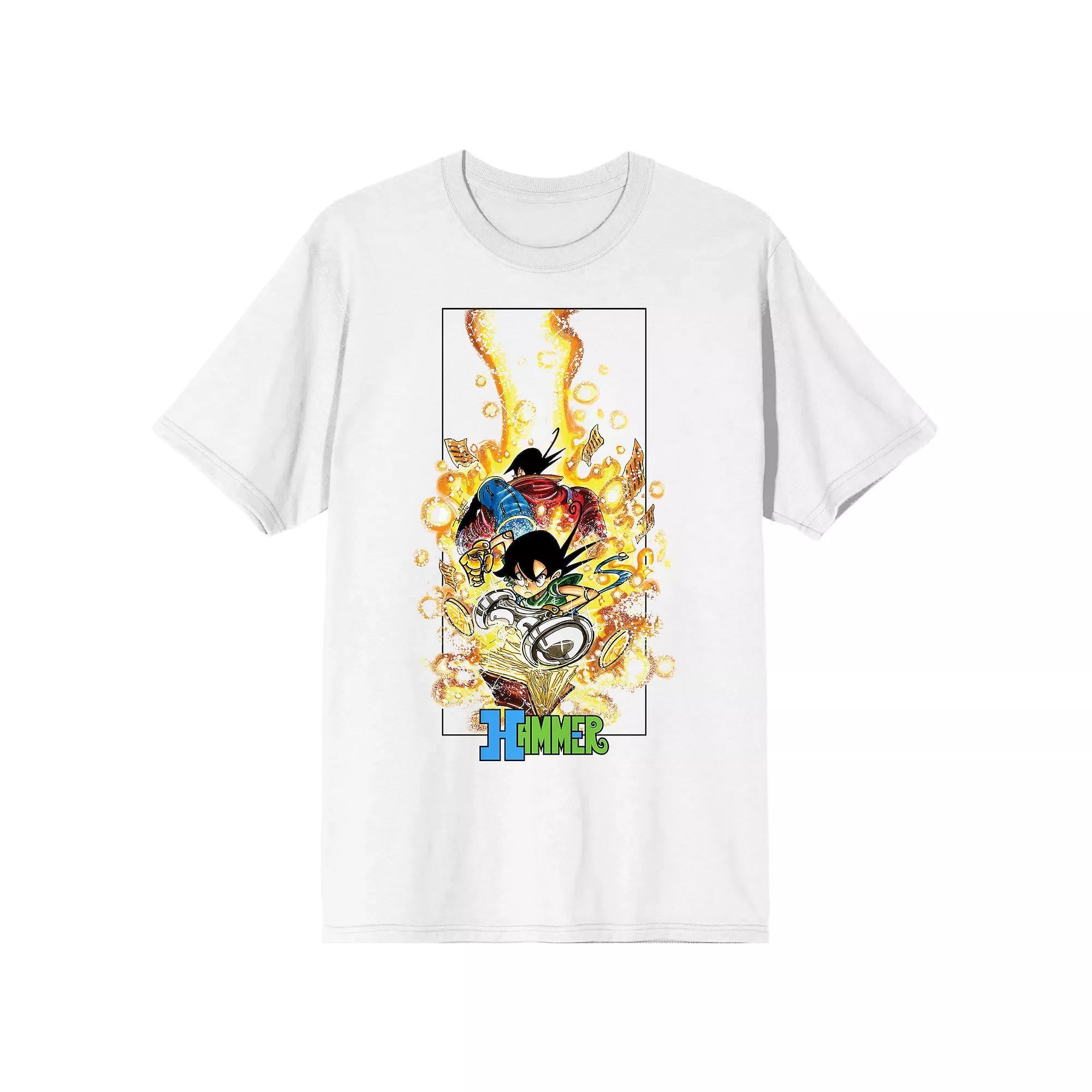 Men's Hammer Stud Graphic Tee, Size: Large 30, White Product Image