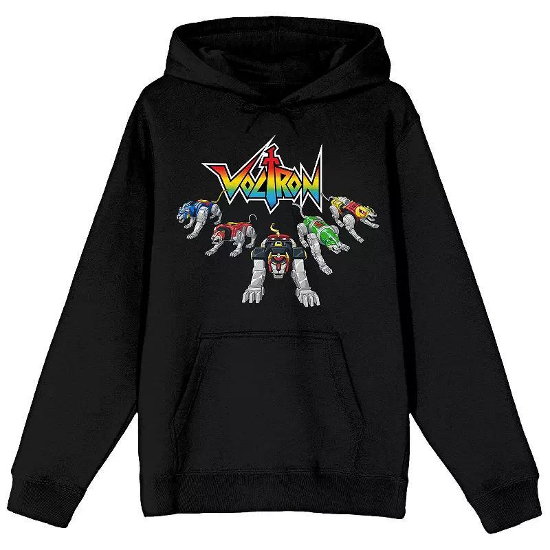 Men's Voltron Defender Graphic Hoodie, Size: Small, Black Product Image