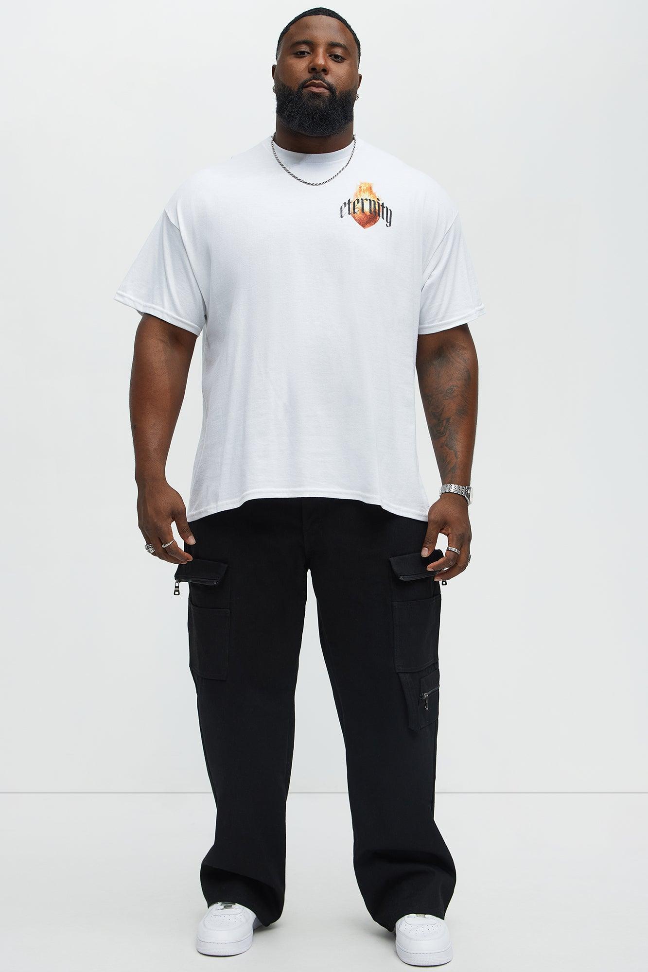 Eternal Heart Short Sleeve Tee - White Product Image