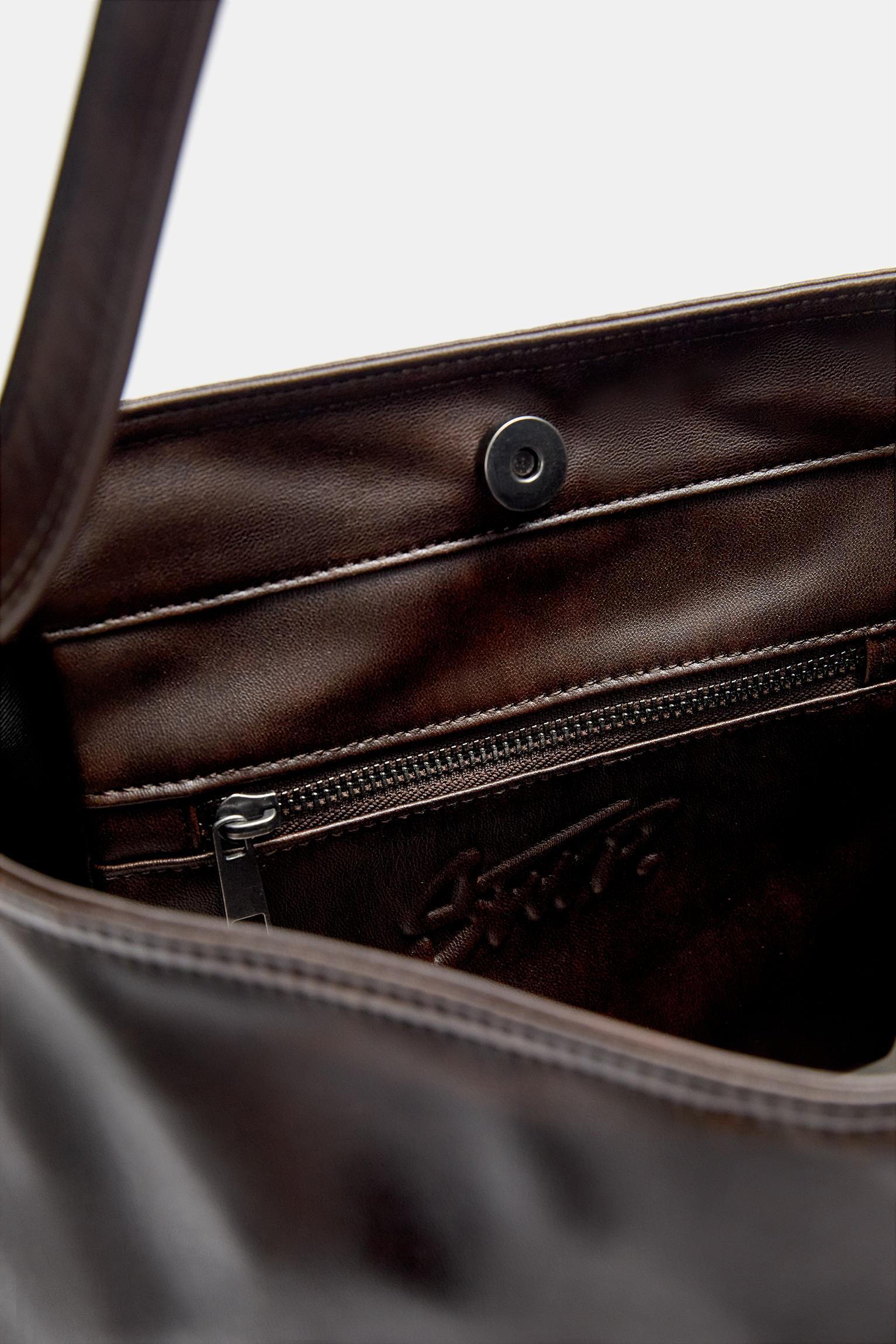 STWD distressed mini shopper bag Product Image