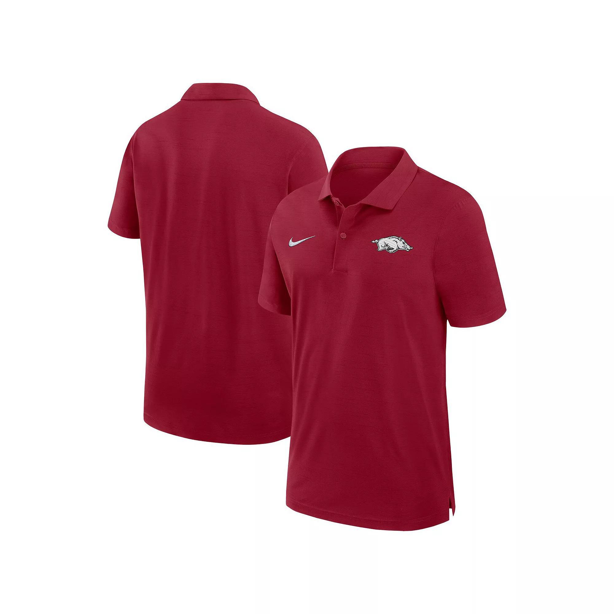 Men's Nike Crimson Arkansas Razorbacks Performance Polo, Size: Large, Red Product Image