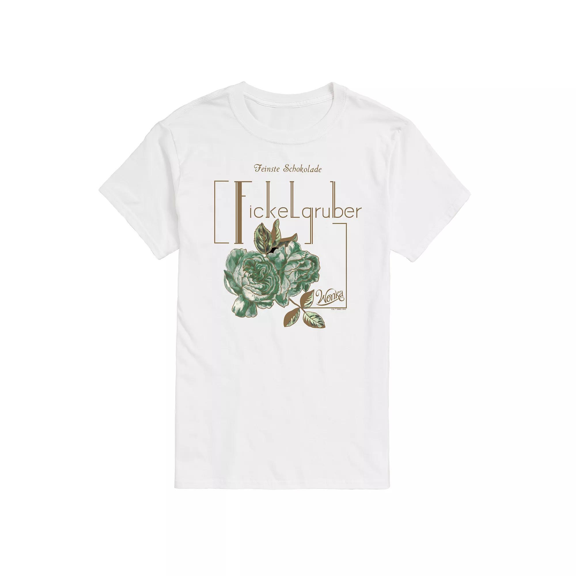 Mens Wonka Shop Logo Fickelgruber Graphic Tee Product Image