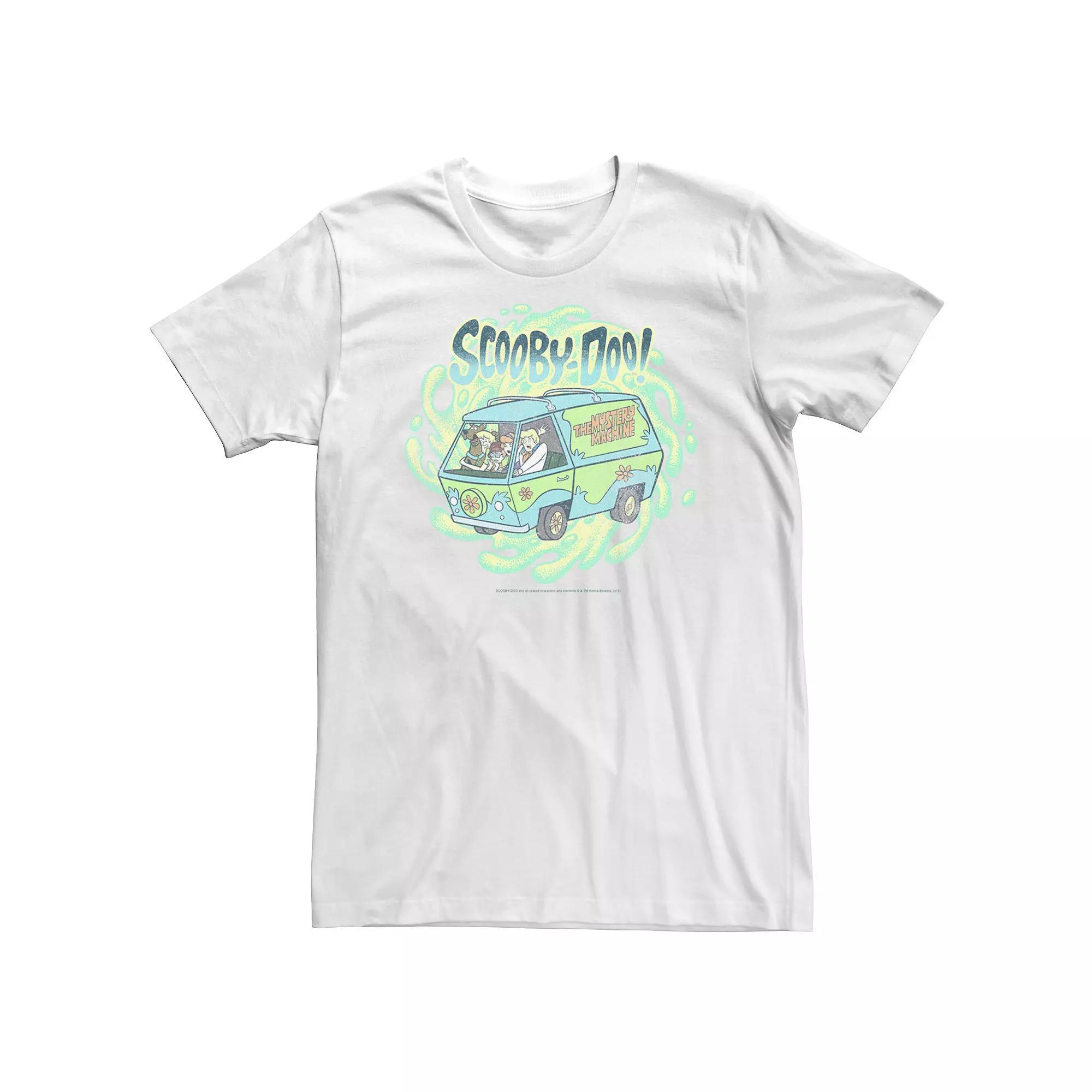 Big & Tall Scooby-Doo Mystery Machine Slime Portrait Tee, Men's, Size: XXL Tall, White Product Image