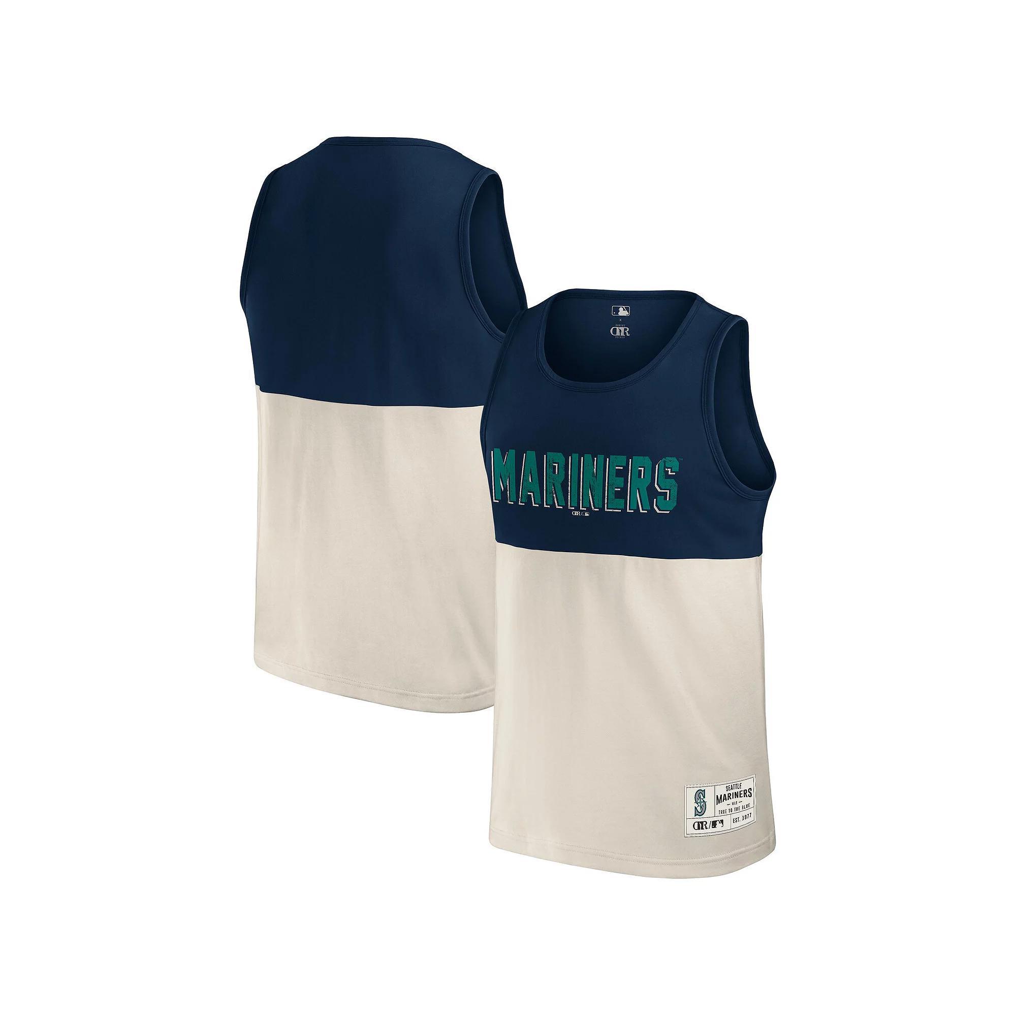 Men's Darius Rucker Collection by Fanatics Navy Boston Red Sox Colorblock Tank Top, Size: Large, Blue Product Image