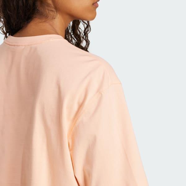adidas Essentials Crop Tee Black 2XL Womens Product Image