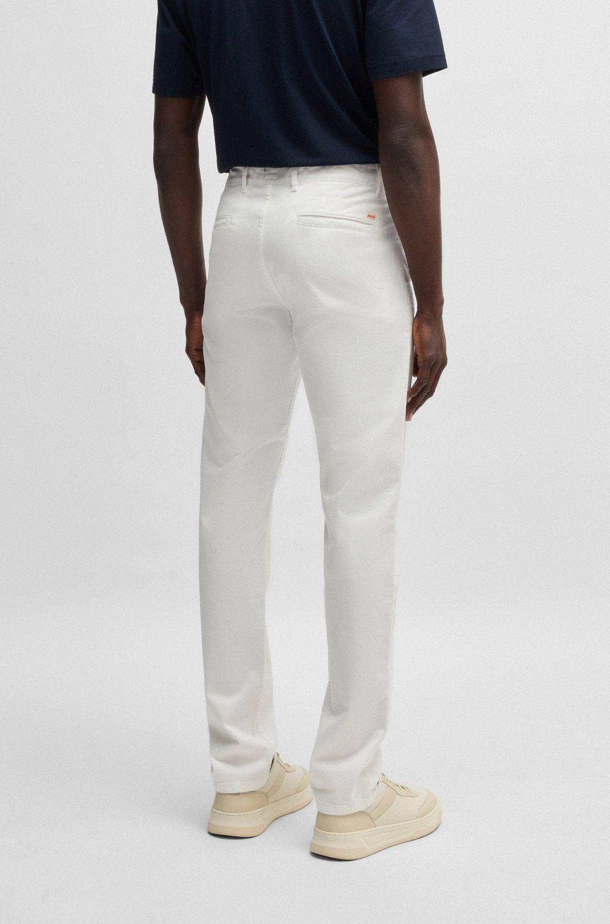 Slim-fit chinos in stretch cotton Product Image