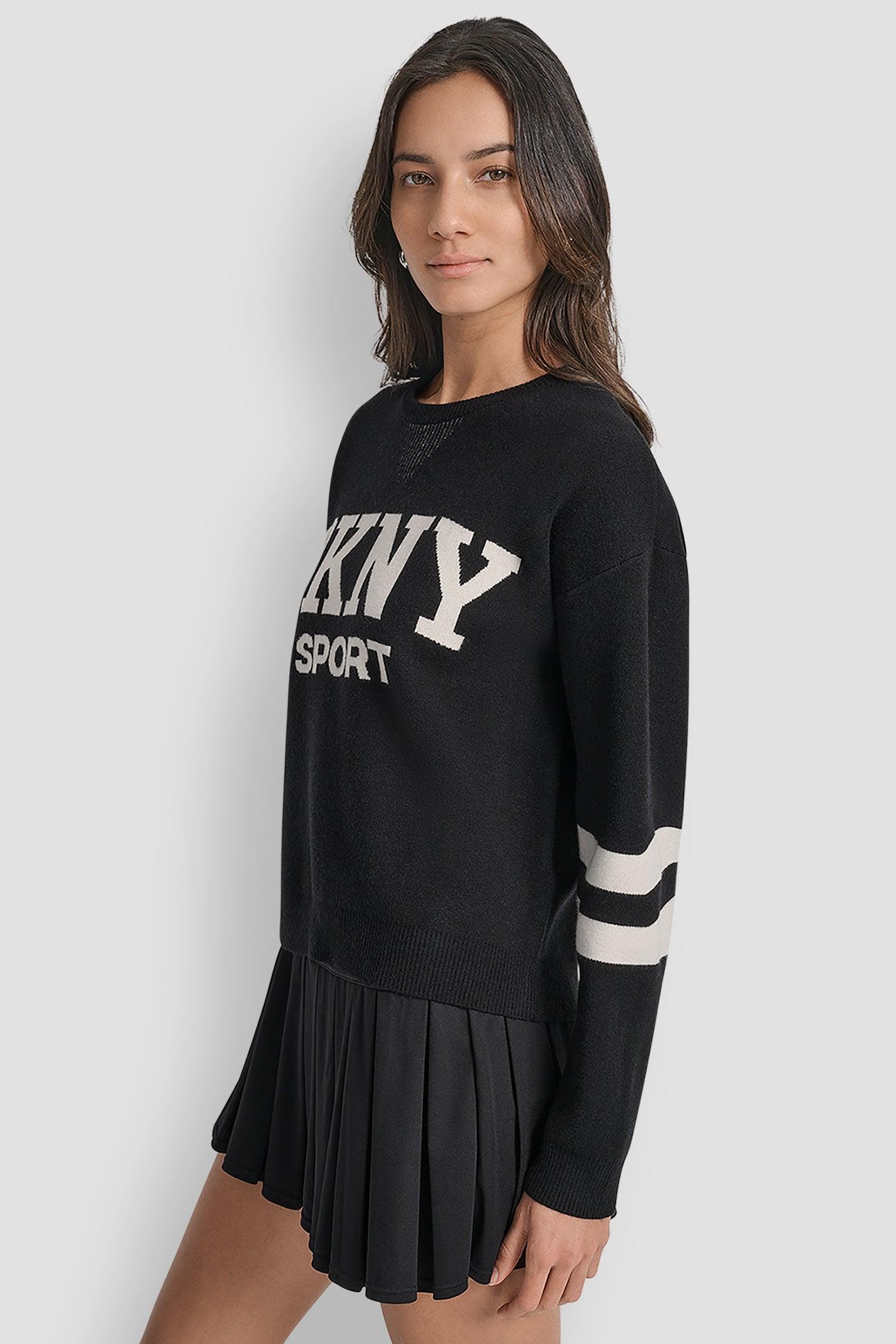LOGO VARSITY JACQUARD SWEATER Product Image