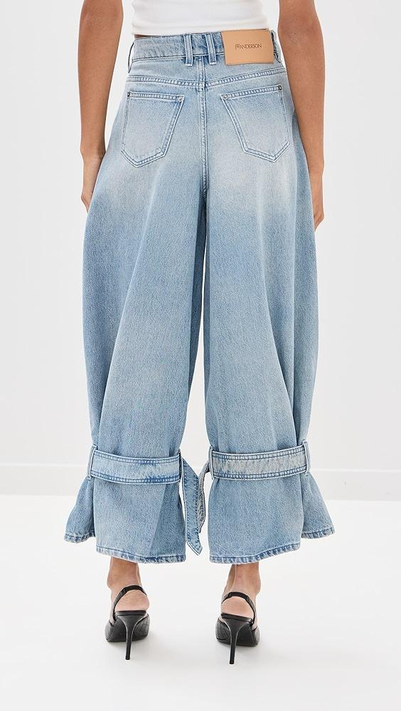 JW Anderson Buckled Cuff Jeans | Shopbop Product Image