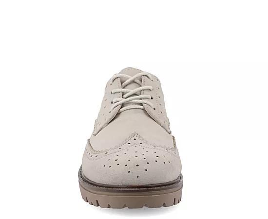 Journee Claudiya Tru Comfort Foam™ Women's Oxford Shoes, Size: 5.5, Gray Product Image