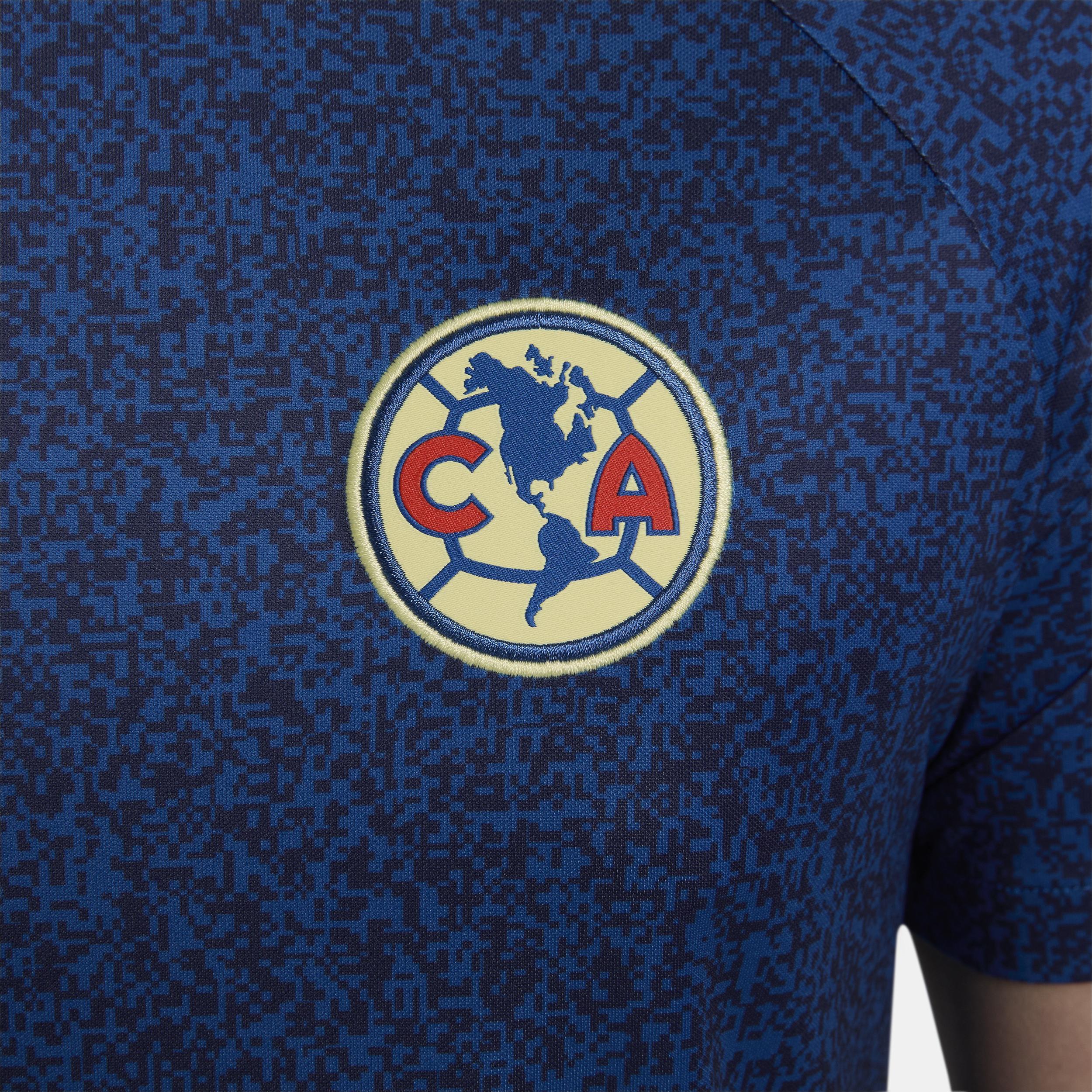 Men's Nike Blue Club America 2023 Academy Pro Pre-Match Top, Size: XL, Caf Blue Product Image