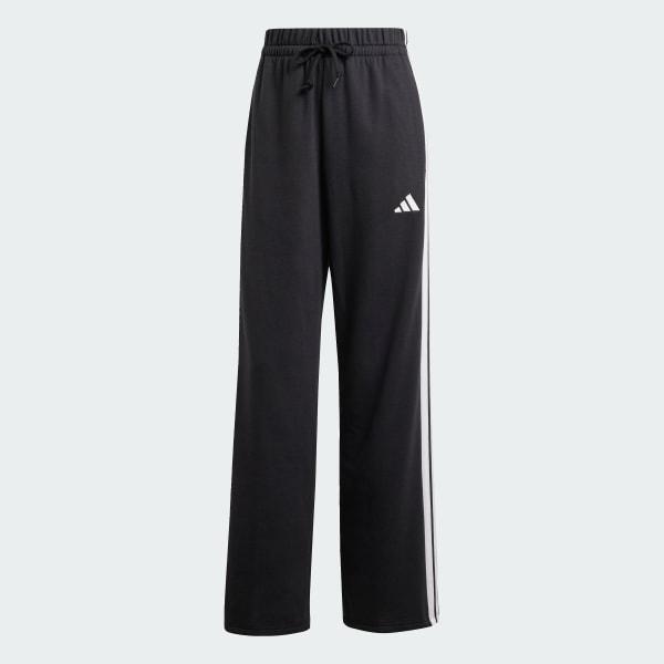 Women's adidas Essentials Small Logo Fleece Pants, Size: XL, Wonder Alumina White Product Image